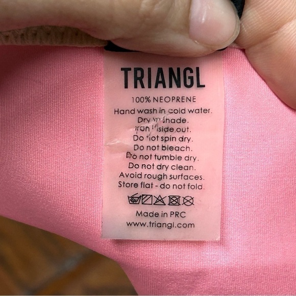 Triangl Bibi Luna Cheeky Purple White Tie Dye bottoms - Picture 6 of 6